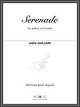 Serenade for String Orchestra Orchestra sheet music cover
